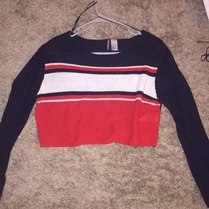 crop top long sleeve